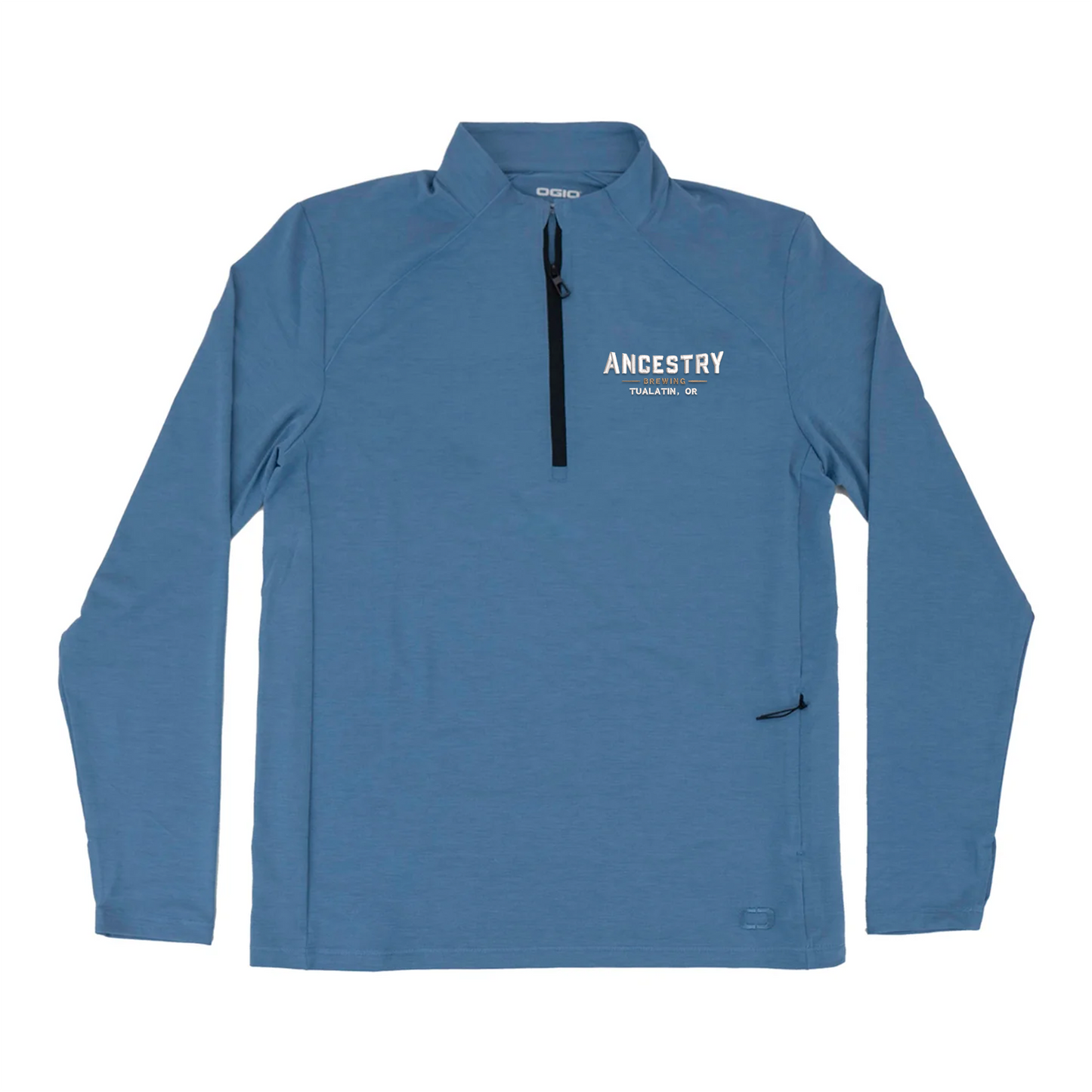 Ancestry Embroidered Men's Quarter Zip