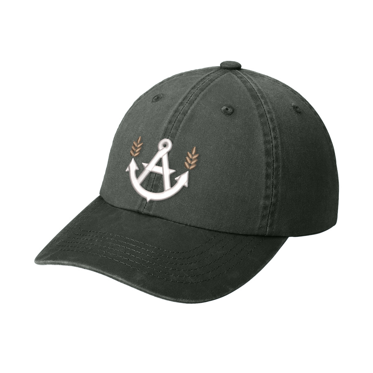 Ancestry Anchor Pigment Dye Dad Hat