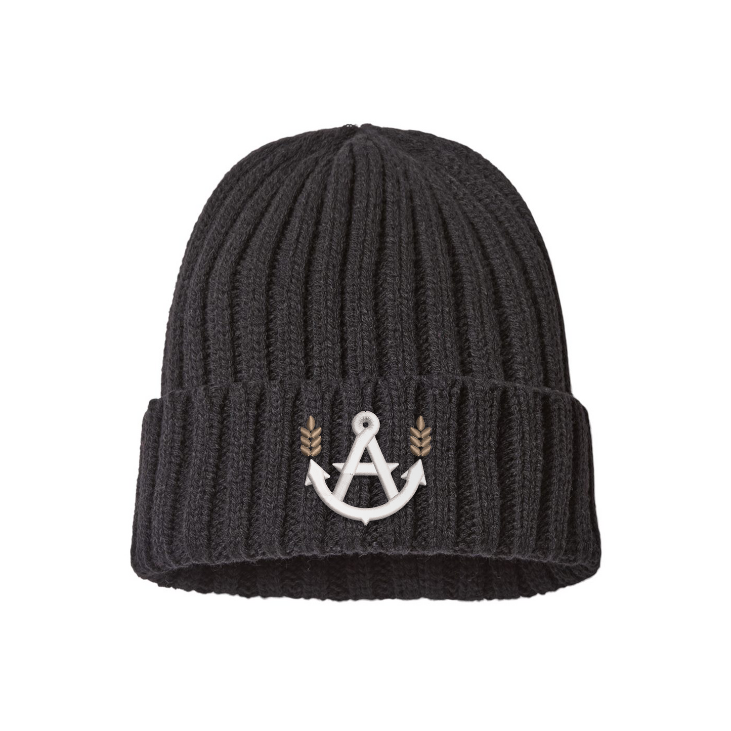 Anchor Cable Knit Beanie