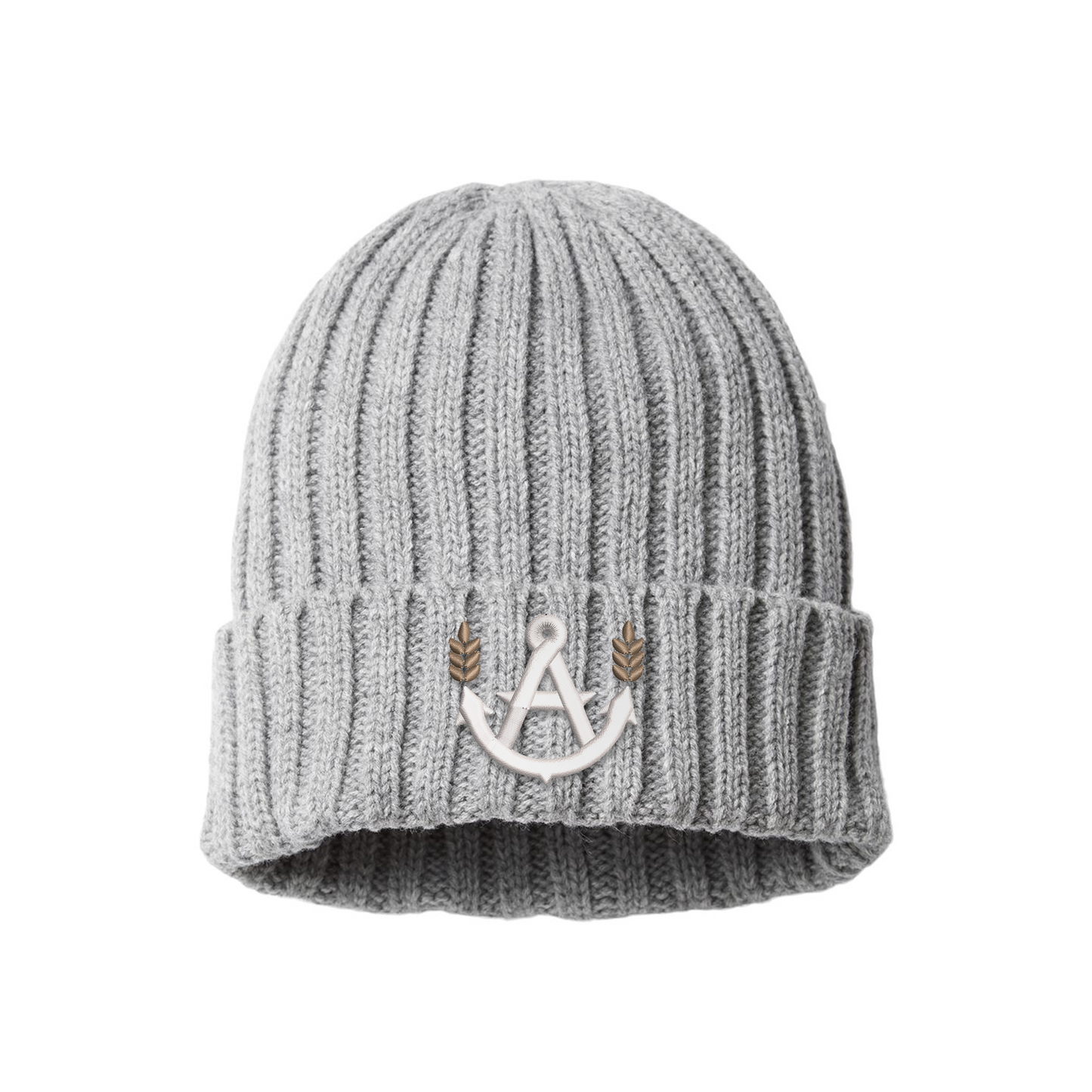 Anchor Cable Knit Beanie